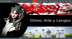 Desktop Screenshot of chinoartelengua.com